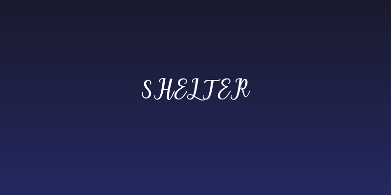 shelter Social Header