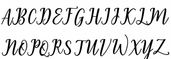 shelter Font UPPERCASE