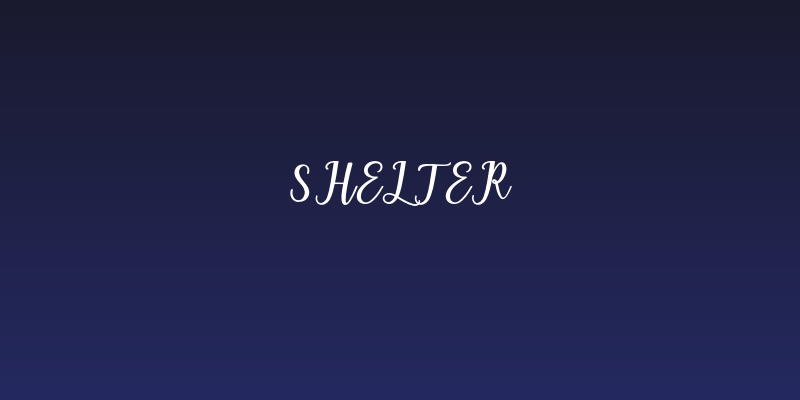 shelter Social Header