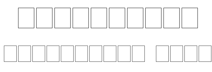 sherberi Font OTHER CHARS