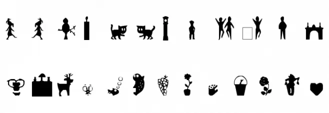 sherberi フォント 小文字