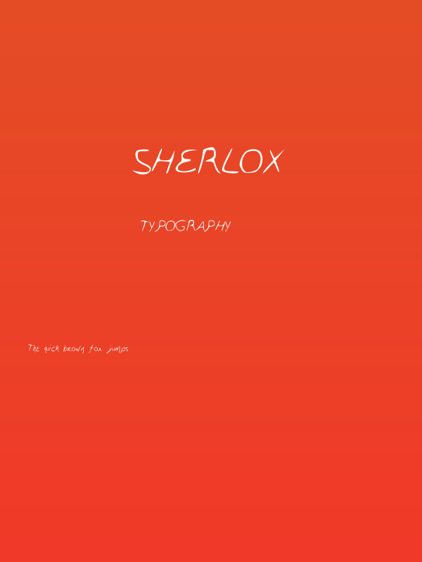sherlox Poster