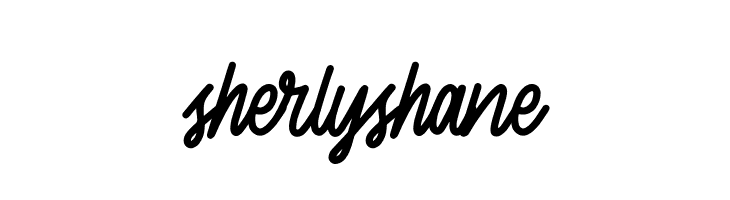 sherlyshane  Скачать бесплатные шрифты