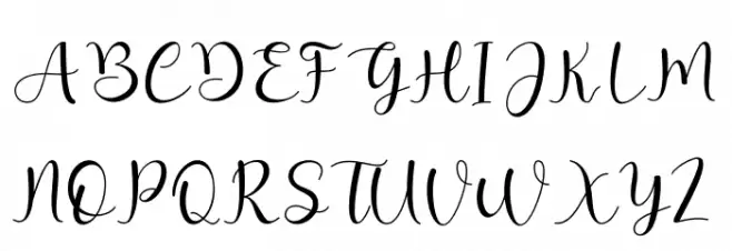 sheyla Schriftart Groß