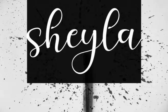 sheyla Font examples