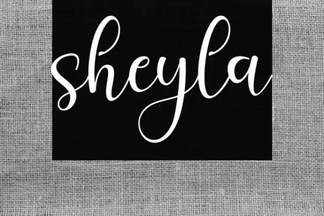 sheyla Font examples