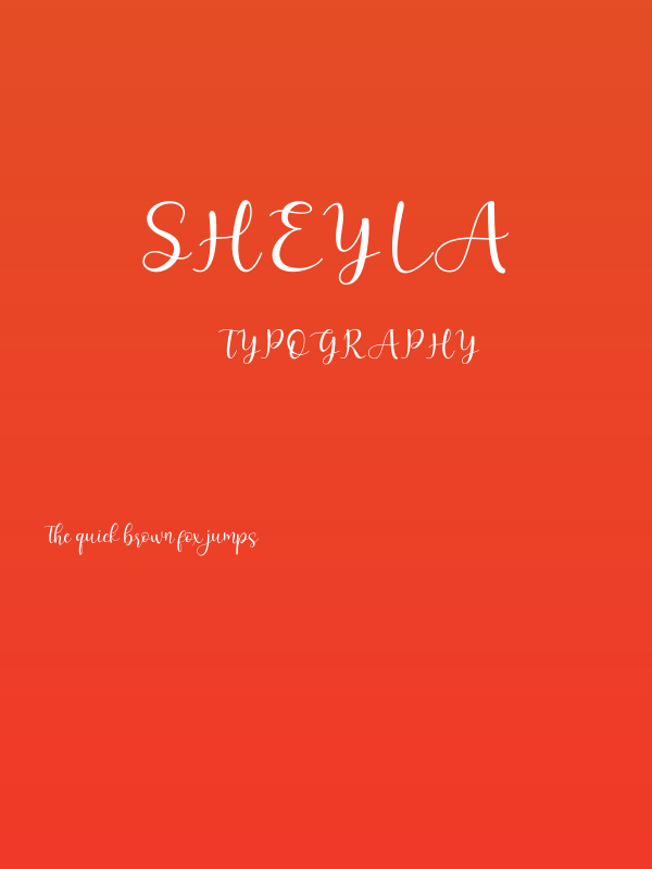 sheyla Poster