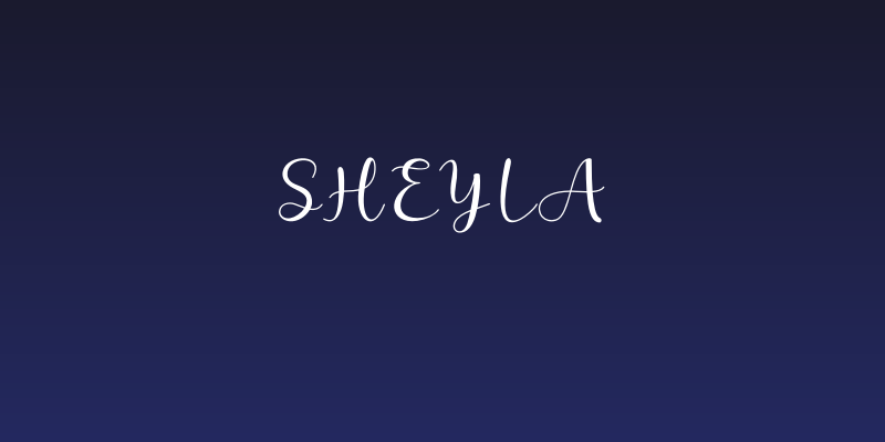 sheyla Social Header