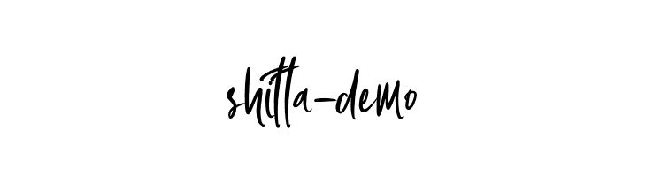 shitta-demo  नि: शुल्क फ़ॉन्ट्स डाउनलोड
