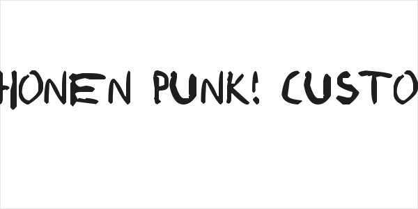 shonen punk! custom Logo