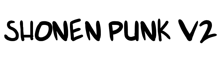 shonen punk v2  Frei Schriftart Herunterladen