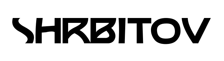 shrbitov  font caratteri gratis