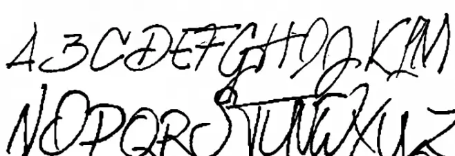 SIBERIAN Personal Use Regular 字体 大写
