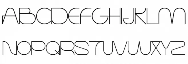 SIDIQIE Regular Free Version Schriftart Groß