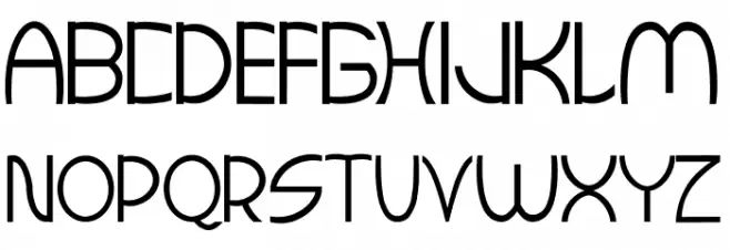 SIGAHARU Schriftart Groß
