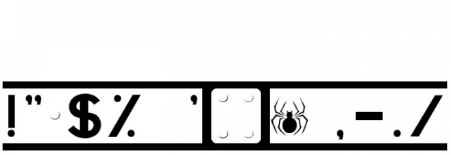 SIGNPOST Font Alte caractere