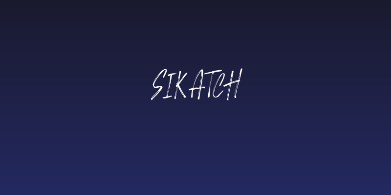 SIKATCH Social Header