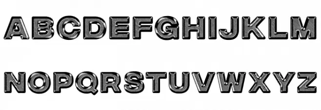 SILVERADO PERSONAL USE Regular Schriftart Groß