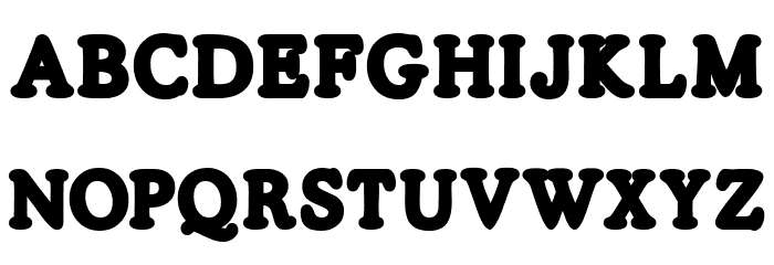 SILVERS CLEAN PERSONAL USE Regular Font LOWERCASE