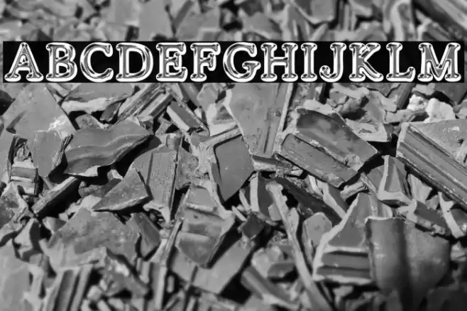 SILVERS PERSONAL USE Regular Font examples