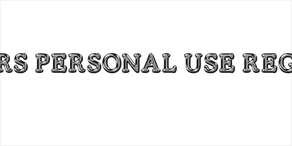 SILVERS PERSONAL USE Regular Logo