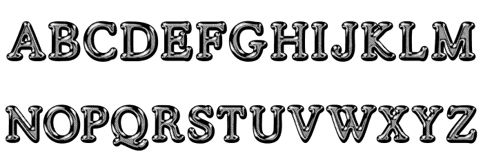 SILVERS PERSONAL USE Regular Font LOWERCASE