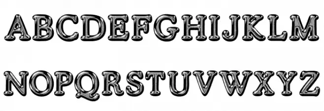 SILVERS PERSONAL USE Regular フォント 小文字