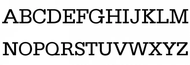 SILverOpti Schriftart Groß