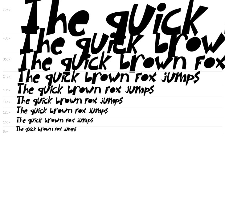 SIMBA KING Italic Waterfall