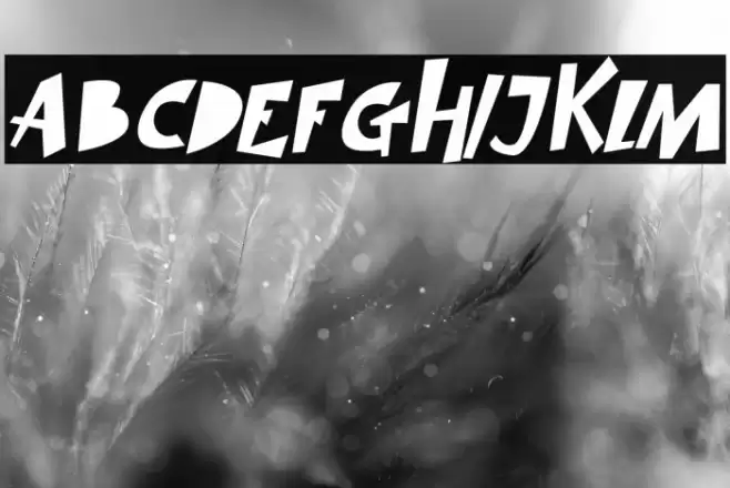 SIMBA KING Italic Font examples