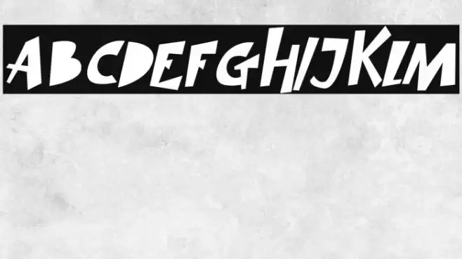 SIMBA KING Italic Font examples