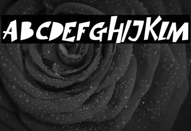 SIMBA KING Italic Font examples