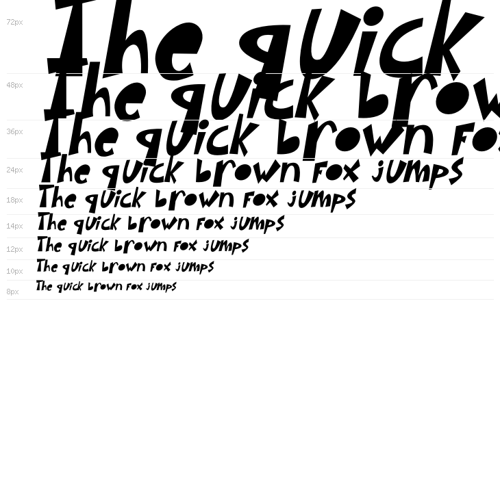 SIMBA KING Italic Waterfall