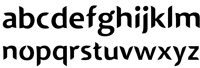 SINGAPOLENG regular Font LOWERCASE