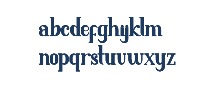 SINGGELPARENTBOLD-Regular Lowercase