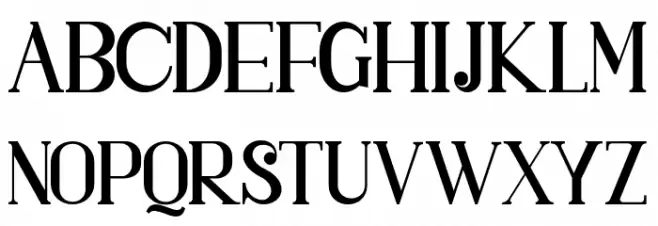 SINGGELPARENTSERIF-Regular Schriftart Groß