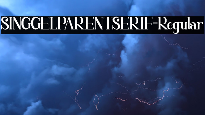 SINGGELPARENTSERIF-Regular Example 3