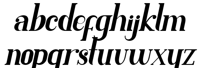 SINGGELPARENTTYPEFACE-Regular Font LOWERCASE
