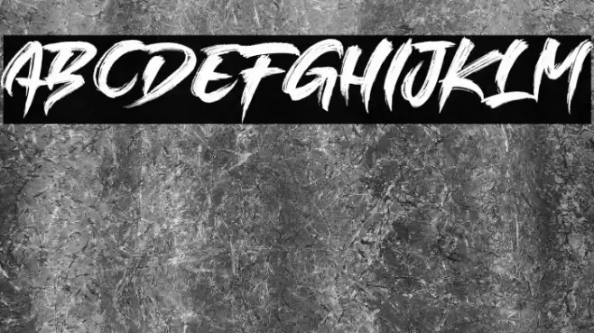 SINGLEFIGHTER Font examples