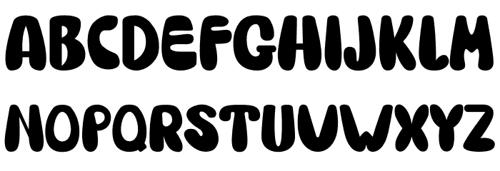 SINKY Font LOWERCASE