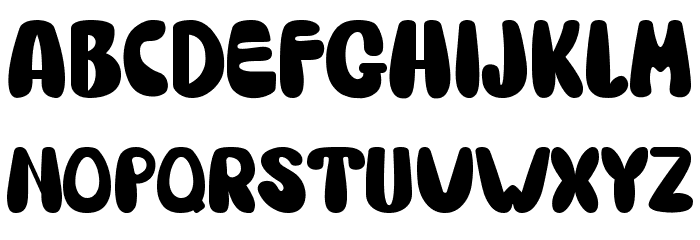 SINKY Font LOWERCASE