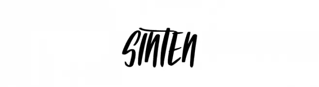 SINTEN  Frei Schriftart Herunterladen