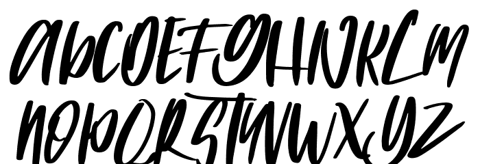 SINTEN Font UPPERCASE