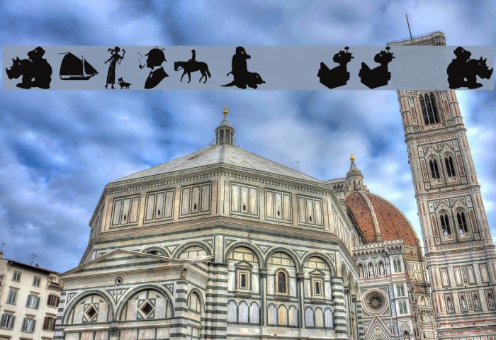 SIlhouettes02 Font examples