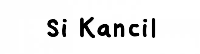 Si Kancil  Frei Schriftart Herunterladen