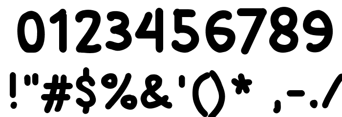 Si Kancil Font OTHER CHARS