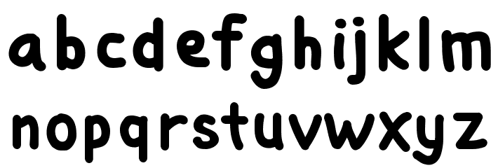 Si Kancil Font LOWERCASE