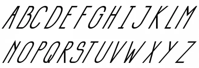 Si LuNcaiItalic Fonte MAIÚSCULAS
