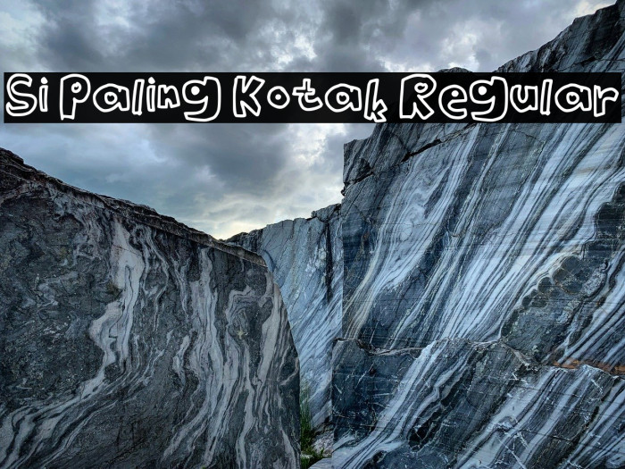 Si Paling Kotak Regular Example 2