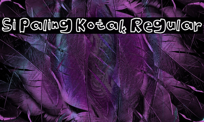 Si Paling Kotak Regular Example 3